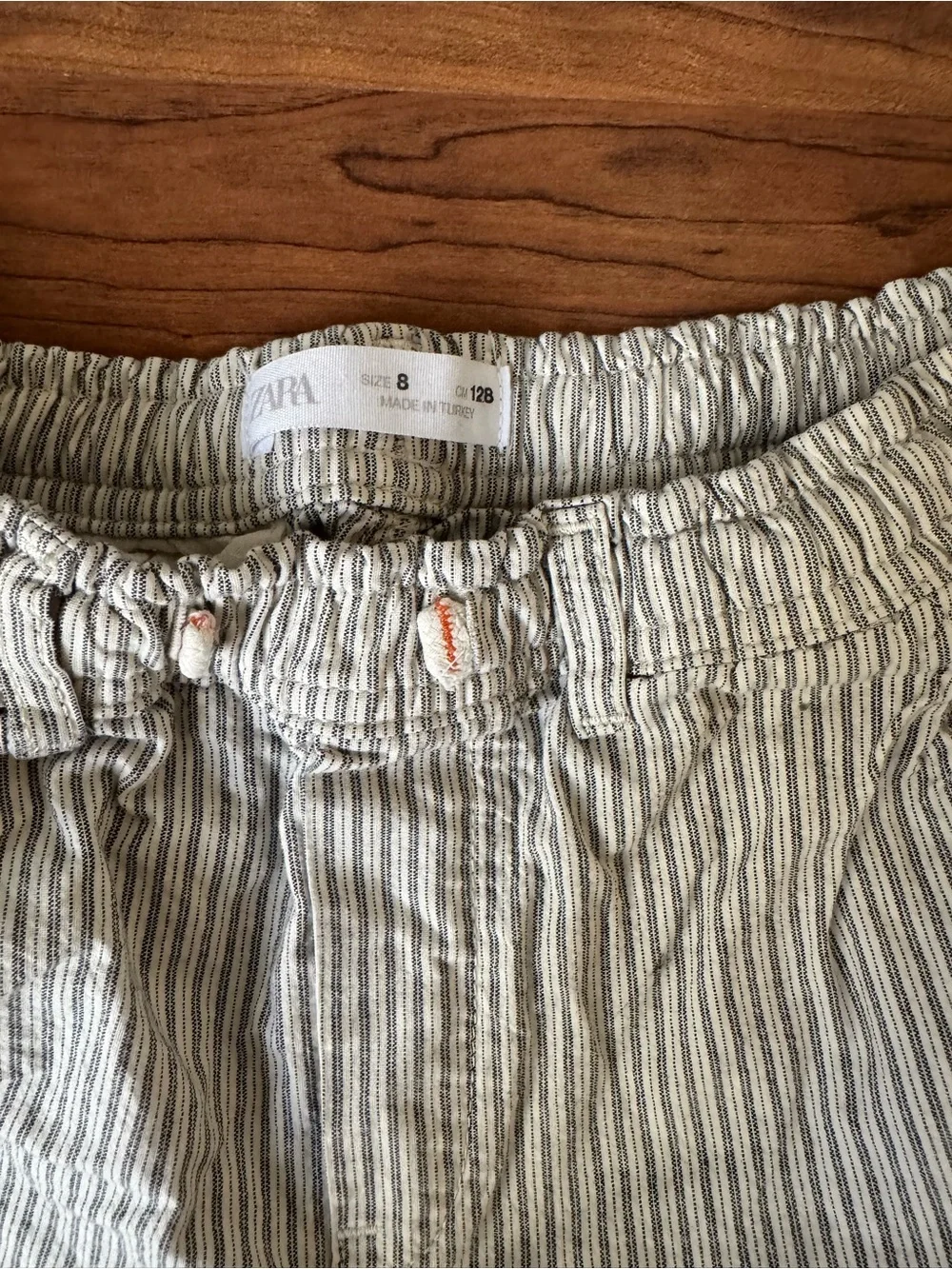 Zara • Cat & Jack | 2 Pairs of Striped Bermuda Shorts